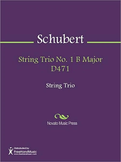String Trio No. 1 B Major D471