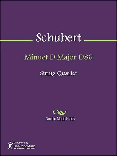 Minuet D Major D86