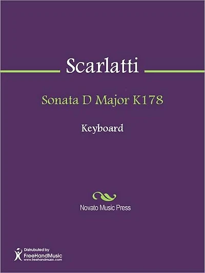Sonata D Major K178