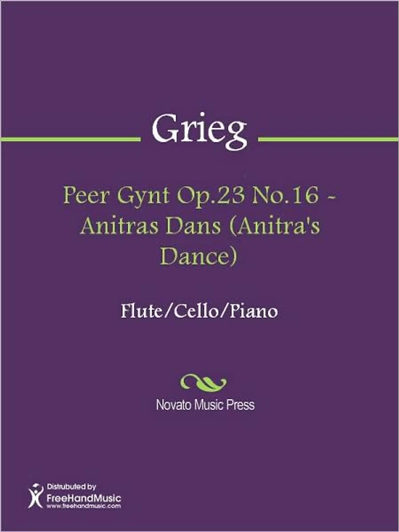 Peer Gynt Op.23 No.16 - Anitras Dans (Anitra's Dance)