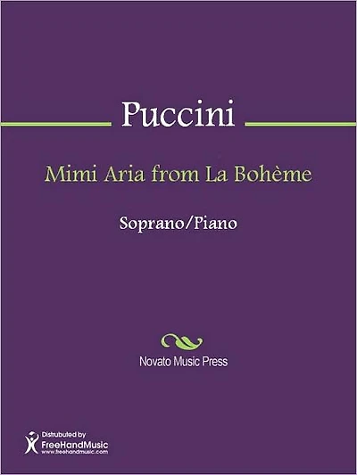 Mimi Aria from La Boheme