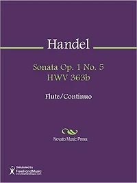 Sonata Op. 1 No. 5 HWV 363b