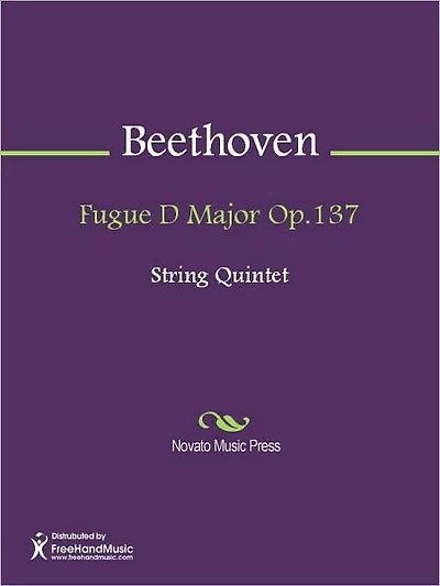 Fugue D Major Op.137