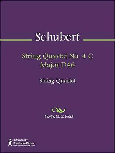 String Quartet No. 4 C Major D46