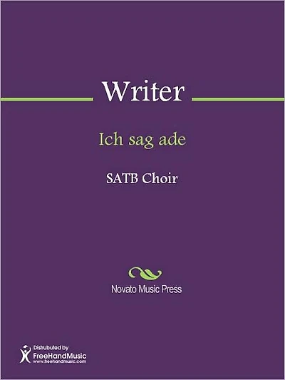 Ich sag ade