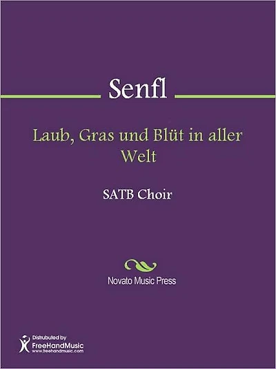 Laub, Gras und Blut in aller Welt