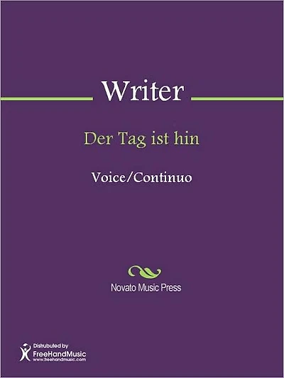 Der Tag ist hin