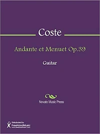 Andante et Menuet Op.39
