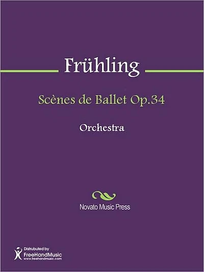 Scenes de Ballet Op.34