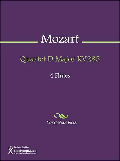 Quartet D Major KV285