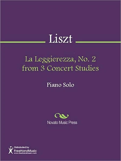 La Leggierezza, No. 2 from 3 Concert Studies