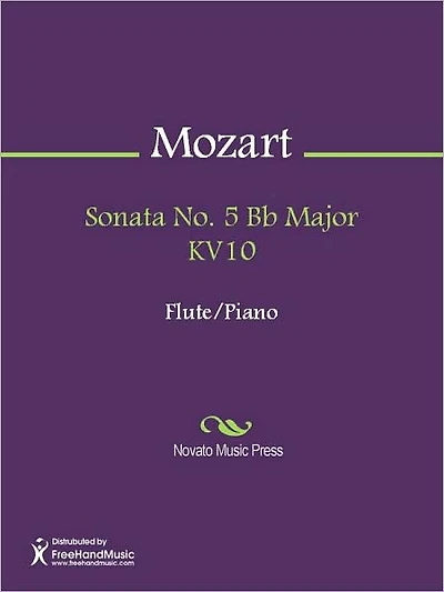 Sonata No. 5 Bb Major KV10