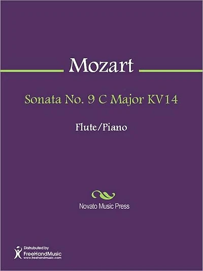 Sonata No. 9 C Major KV14