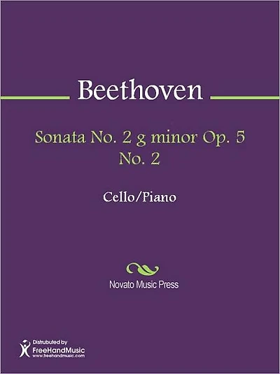 Sonata No. 2 g minor Op. 5 No. 2