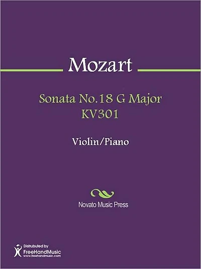 Sonata No.18 G Major KV301