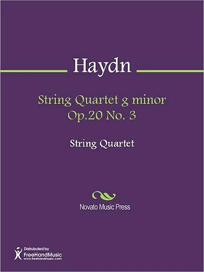 String Quartet g minor Op.20 No. 3