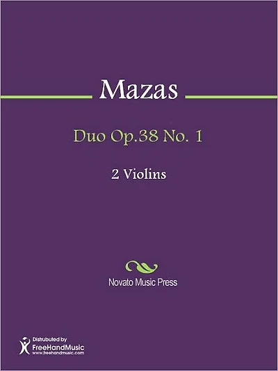 Duo Op.38 No. 1