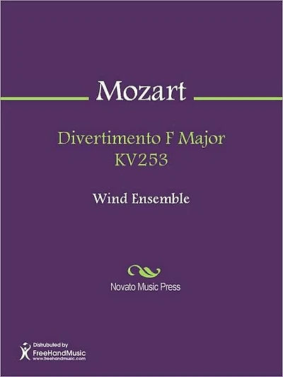 Divertimento F Major KV253