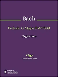 Prelude G Major BWV568