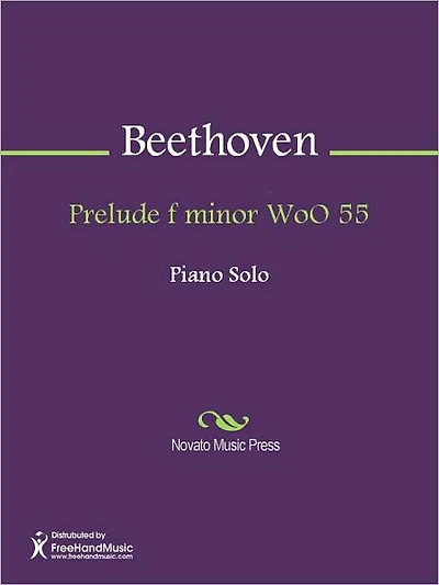 Prelude f minor WoO 55