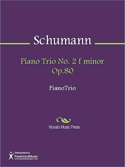 Piano Trio No. 2 f minor Op.80
