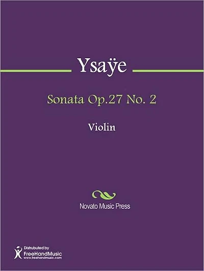 Sonata Op.27 No