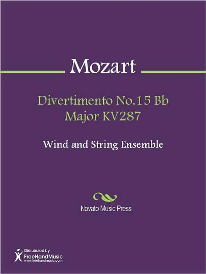 Divertimento No.15 Bb Major KV287