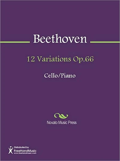 12 Variations Op.66