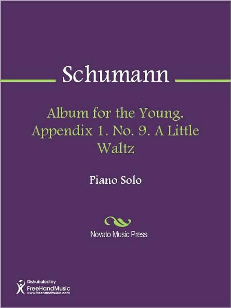 Album for the Young. Appendix 1. No. 9. A Little Waltz