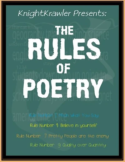 The Rules of Poetry