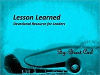Lesson Learned