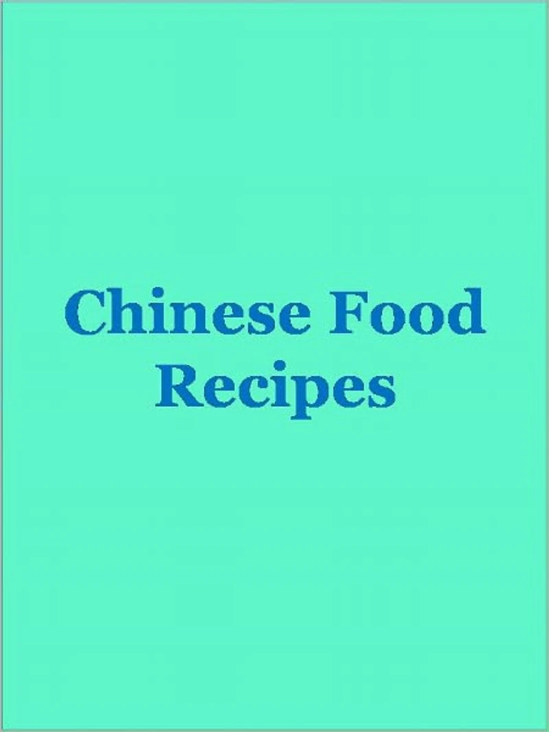 Chinese food recipes