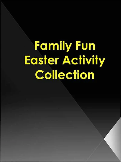 Family Fun Easter Activity Collection
