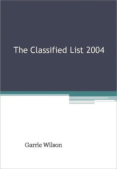 The Classified List 2004