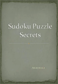 Sudoku Puzzle Secrets