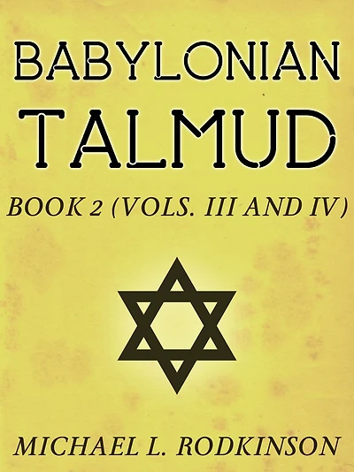Babylonian Talmud Book 2