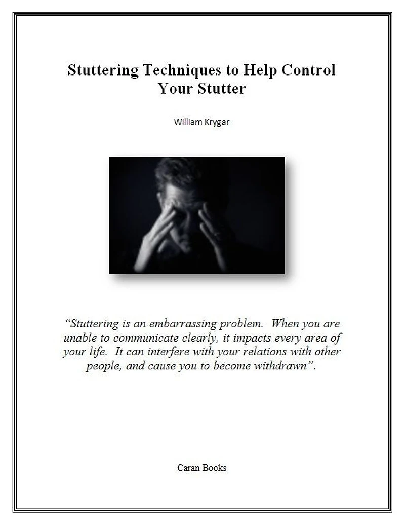 Stuttering Techniques to Help Control Your Stutter