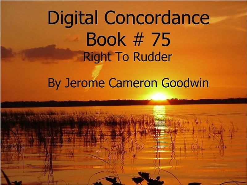 Right To Rudder - Digital Concordance Book 75