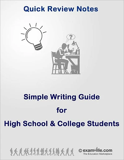 Simple Writing Guide for High School and College Students
