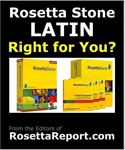 IS ROSETTA STONE LATIN SOFTWARE RIGHT FOR YOU? Find out Rosettastone Flaws & Gotchas in Roseta Stone Latin Language Level 1 2 3 4 5