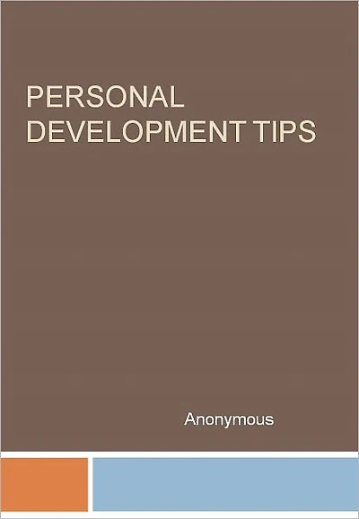 Personal Development Tips