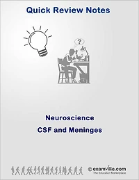 Quick Review Neuroscience: CSF and Meninges