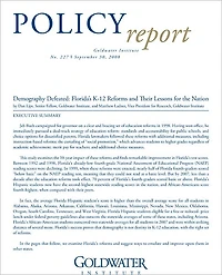Demography Defeated: Florida's K-12 Reforms and Their Lessons for the Nation