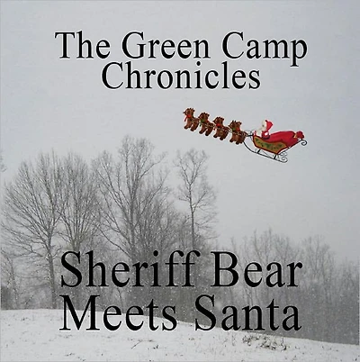 Sheriff Bear Meets Santa