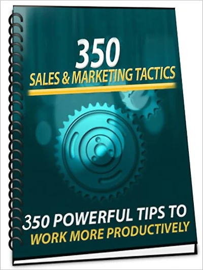 350 Sales Marketing Tactics