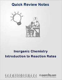 Inorganic Chemistry Quick Review: Reaction Rates