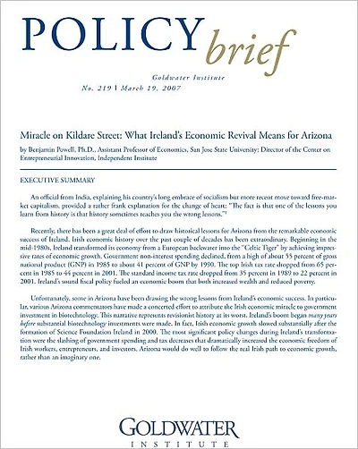 Miracle on Kildare Street: What Ireland's Economic Revival Means for Arizona