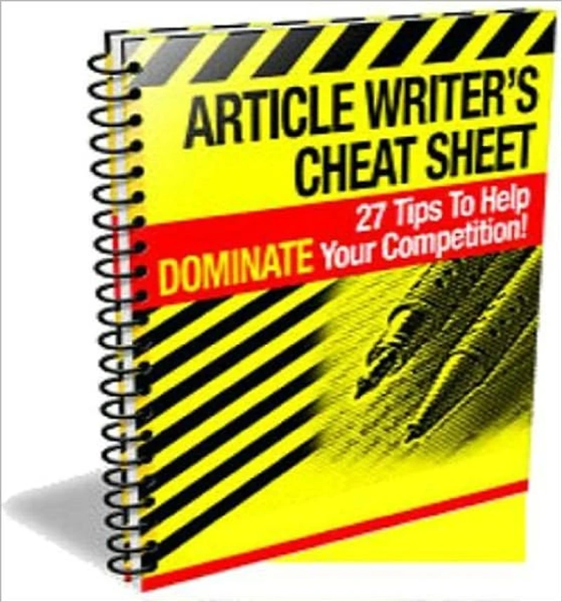 Highly Effective Article Writer's Cheat Sheet