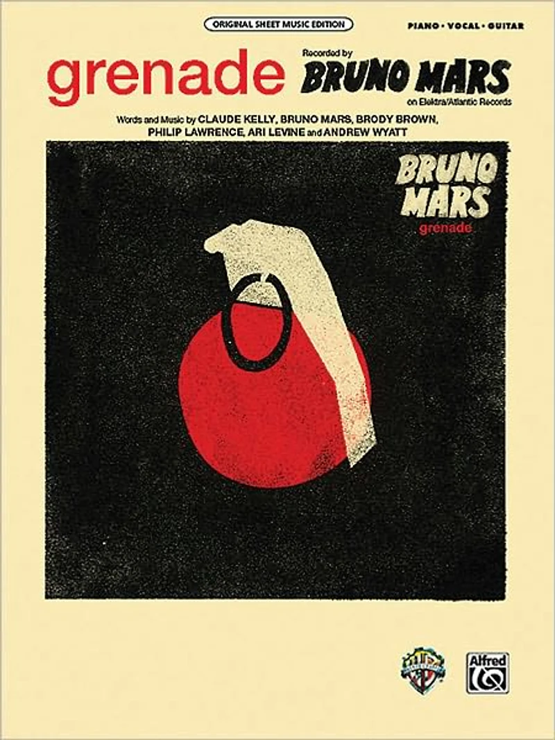 Grenade - Piano - Vocal - Guitar