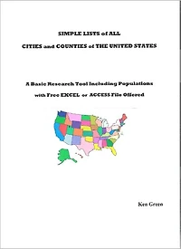 List of All Cities and Counties of the United States